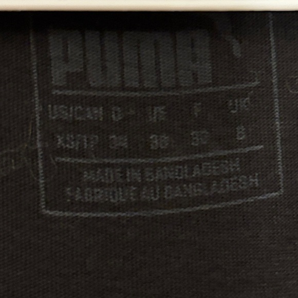 4/$10🎄PUMA Black Racer Back Tank Top - Picture 4 of 9